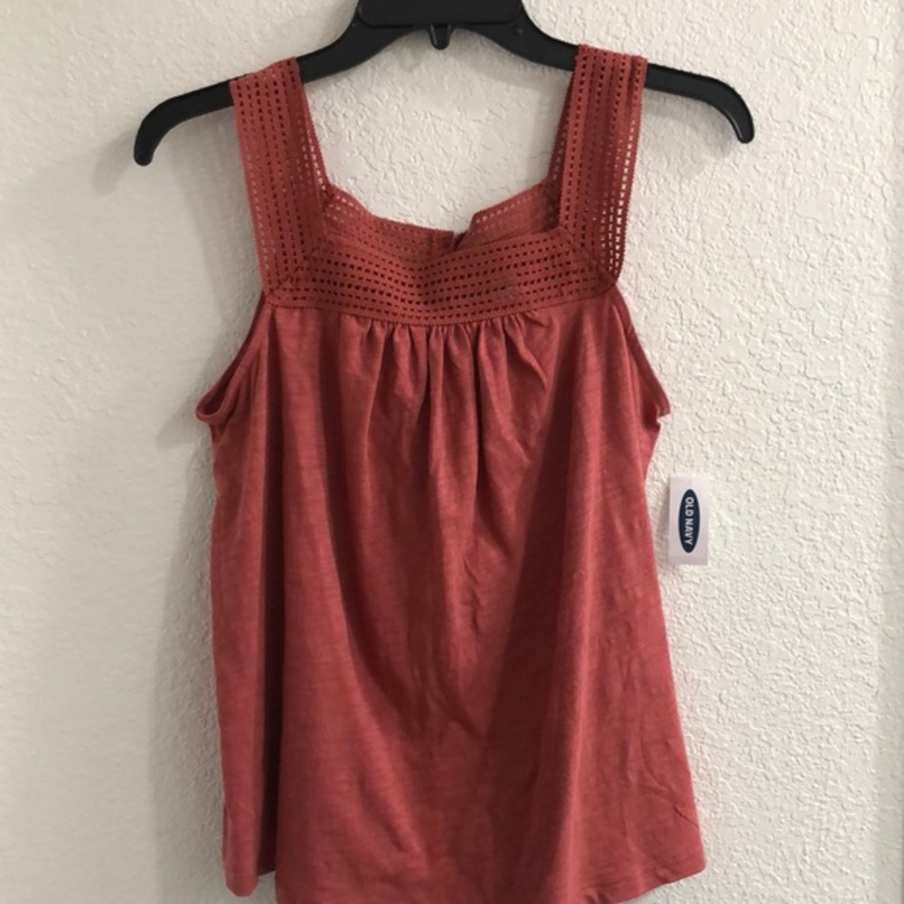Old Navy Sleeveless Blouse w/ Detailed Straps